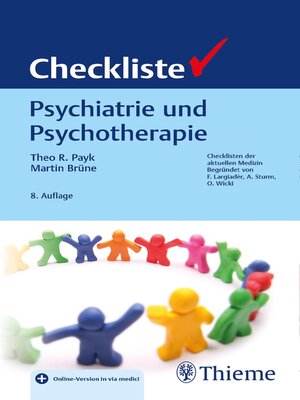 cover image of Checkliste Psychiatrie und Psychotherapie